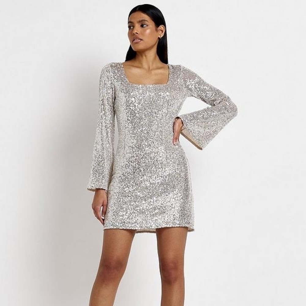 River Island Retro Sequin Shift Dress - A disco dream!